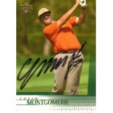 Colin Montgomerie Signed 2.5x3.5 Inch Upper Deck Trading Card!